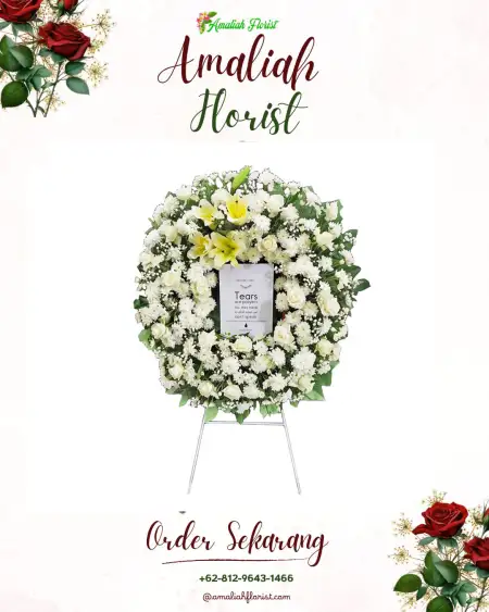 Krans Bunga Duka Karang Semanding